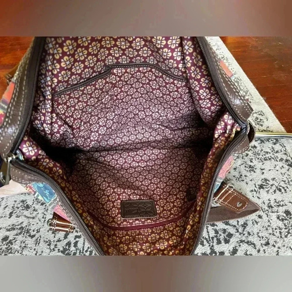 Fossil HTF Boho Large Travel Bag - Picture 14 of 16